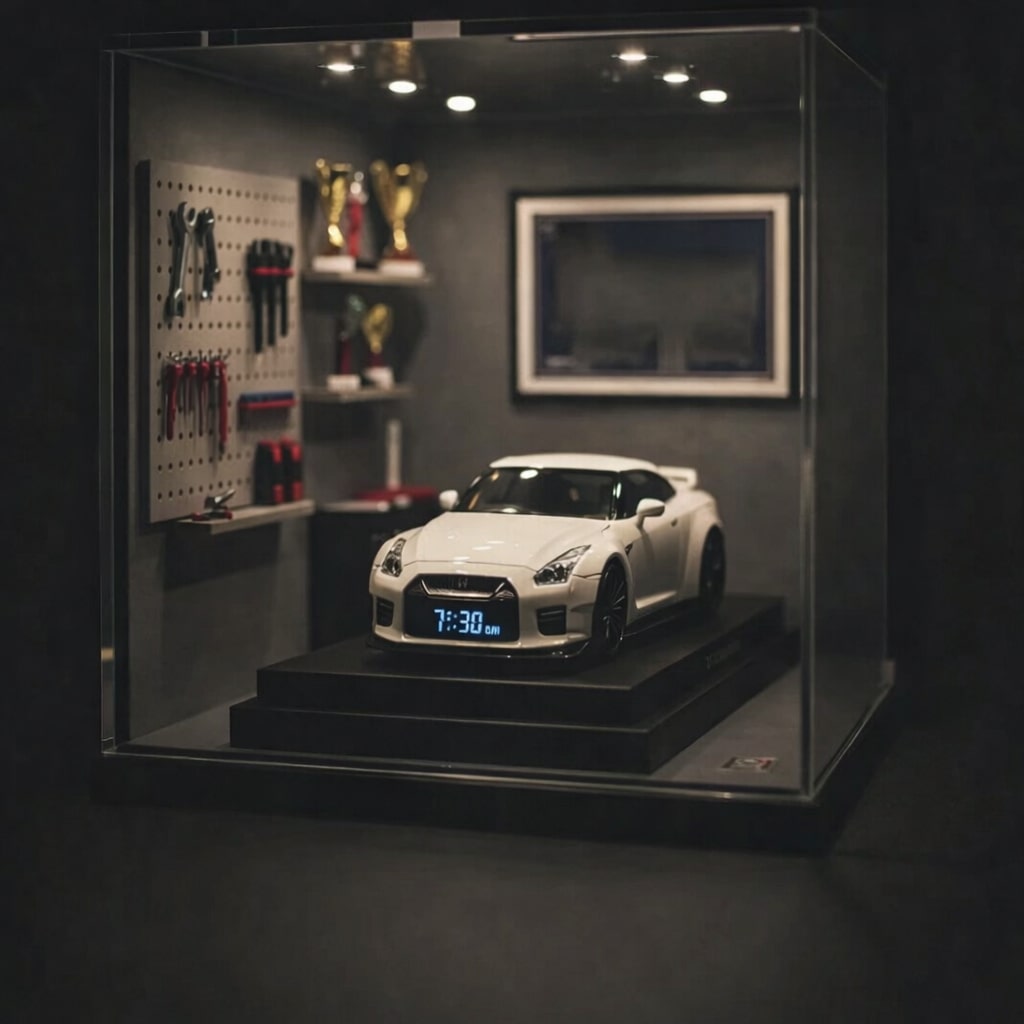 Hypercar Alarm Clock - Realistic Engine and Light Effects